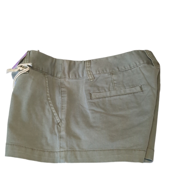 *New*MOSSIMO  Low Rise Military Green Shorts Size 5 - Picture 13 of 14